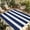 Navy, variant on Pink Stripe Outdoor Rug for Patio/Deck/Porch, Non-Slip Large Area Rug 4 x 6 Ft, Modern Simple Geometric White Striped Indoor Outdoor Rugs Washable Area Rugs, Reversible Camping Rug Carpet Runner