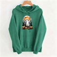 thumbnail image 4 of Molidfa Womens Retro Ghost Hoodie Pumpkin Patch Graphic Oversized Pullover Sweatshirt, 4 of 5