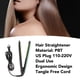 thumbnail image 3 of Plancha Para El Cabello, Cable Sin Enredos, Enchufe Estadounidense, 110-220 V, Plancha Plana Para El Cabello Resistente Al Calor Para Uso Doméstico, 3 of 7