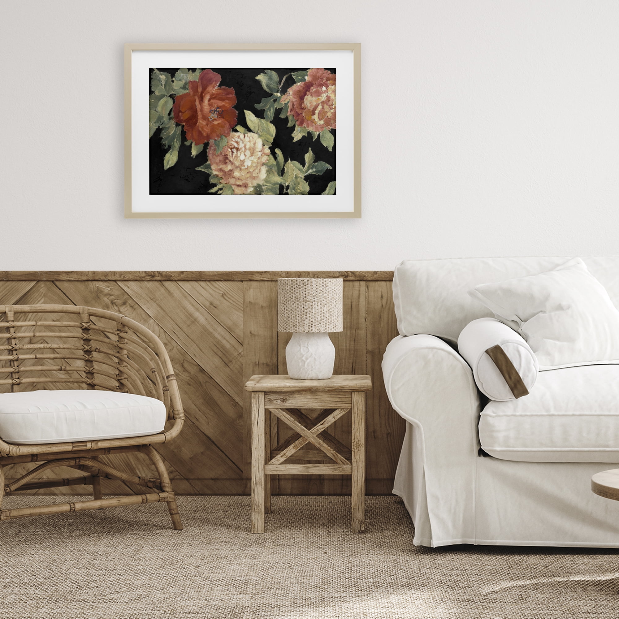 Stupell Industries Beauty of the Red Blossom Birch Framed Print Under Glass, design by Lanie Loreth