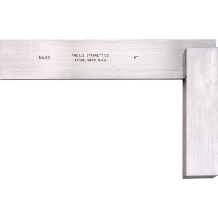 Starrett Precision Square, Stainless Steel, 3020-6