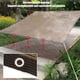 thumbnail image 5 of Fiudx Toldo de Pvc Resistente, Tejido Transpirable y Permeable, Fácil de Limpiar, Diseño Duradero, Multiusos para Exteriores, Arenero para Patio, Jardín, Piscina, Tamaños de 2 X 3 M a 2 X 6 M., 5 of 6