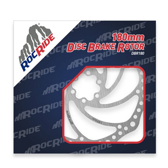 RocRide Disc Brake Rotor for Bikes Stainless Steel 180mm