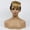 ST-1B/27, variant on Short Bob Wig Human Hair Bangs Straight Wigs for Black Women 360x1 Lace Wigs 150% Density Elastic Band and Adjustable Glueless Machine Madeor Black Women (360x1 Straight Bob Wigs, 1B/27#)