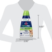 Bissell PET PRO OXY Spot & Stain Formula for Portable Carpet Cleaners 2034