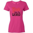thumbnail image 3 of Inktastic Girls Rule the World Women's T-Shirt, 3 of 5