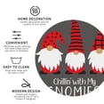thumbnail image 3 of Kdxio Chillin with My Gonme Funny Coasters,4 Pcs Leather Coasters,Housewarming Gifts,Protect Furniture from Water Marks Scratch and Damage, 3 of 6