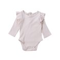 thumbnail image 1 of Dewadbow Infant Newborn Baby Long Jumpsuit Romper Bodysuit Clothes Outfit, 1 of 6