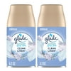 Glade Automatic Spray 2 Refills, Air Freshener, Clean Linen, 2 x 6.2 oz