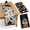 Black-Dark Style, variant on 3 Pack Linen Table Runners, Orange White, Red Black, Black White-Plaid Style, 13x72 Inch