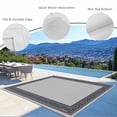 thumbnail image 3 of Black Retro Greek Key Outdoor Rug 4x6 Ft - Reversible Patio Rug Outdoor Camping Rugs, Gray Greece Ancient Farmhouse Geo Indoor Outdoor Area Rugs, Non-Slip Outdoor Carpet Runner for Deck/Porch, 3 of 8