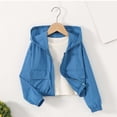 thumbnail image 7 of Liyamei Kids Lightweight Hooded Jacket with Zipper for Fall Windproof Outerwear Size 10-11 Years, 7 of 7