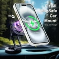 thumbnail image 5 of NGB SUPREMACY For iPhone 16 Phone Case Wireless Charging MagSafe/Qi Magnetic Car Mount iPhone 16 Case Cover, 5 of 10
