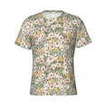 thumbnail image 3 of Naloa Daisy Men's T-Shirt Sport T-shirt Men's Basic Tee Casual Men's Shirt, Round Neck, Short Sleeves - 3X-Large, 3 of 5