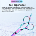 thumbnail image 3 of wingsbro Hair Styling Tools Kit, Professional Barber Scissors 6.7 Inches, Flat & Thinning Hair Cutting Scissors Set, 3 of 7