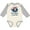 Natural and Heather, variant on Inktastic My Nani Loves Me Grandson Bear Boys Long Sleeve Baby Bodysuit
