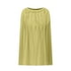 thumbnail image 5 of Ropa de trabajo para mujer,Blusa de lino para mujer, blusa plisada con cuello en V, mezcla de algodón y lino, camiseta holgada de manga larga para uso informal, sopatenor, 5 of 9