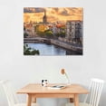 thumbnail image 2 of JRXY  Wall Art Poster Havana Cuba Landscape Wall Art Canvas Poster Art Print Posters And Prints for Living style 16x12in, 2 of 4