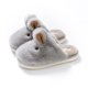 thumbnail image 3 of Zapatillas de algodón de conejo de Jade para mujer, invierno, dibujos animados lindos Baotou, pareja en casa, padres e hijos, hombres, uso doméstico peludo, 3 of 5
