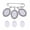 3, variant on Wedding Bouquet Photo Charm Diy Pin Making Lace Frame Wedding Oval Photo Frame