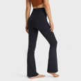 thumbnail image 4 of WILLBEST Pantalones de Yoga de Pierna Ancha Y Microelásticos para Mujer, de Cintura Alta, Cómodos para Hacer Ejercicio, Ropa Informal Grande, 4 of 7