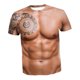 thumbnail image 2 of Camiseta con estampado digital en 3D para hombre, Navidad, Halloween, vacaciones, parodia, impresión digital - SG Yinane camisa de hombre con estampado muscular, 2 of 6
