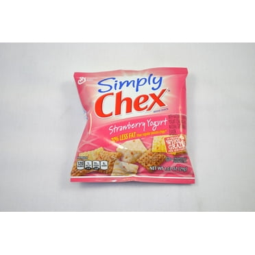 Simply Chex Strawberry Yogurt, 1.03 Ounce -- 60 per case.