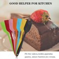 thumbnail image 2 of Multicolor Kitchen Baking Tools Silicone Spatula Spoon For Ice Cream Mixer Butter Cake Pastry Scraper Cookie Spatulas, 2 of 9