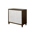 thumbnail image 3 of Modern Wood 40" Console with doors Entertainment TV Stand Fully Assembled Brown, 3 of 9