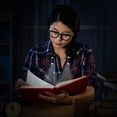 thumbnail image 5 of Book Light, Rechargeable LED Hug light, Neck Hug Reading Lights for Bed Reading, Hands Free Flexible Arm, Soft Silicone Arms, 5 of 5
