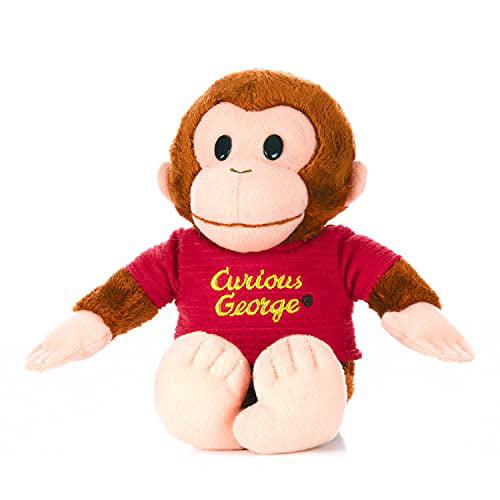 Gund Curious George Stuffed Animal A Christmas Monkey Doll Toy For Kids/Children 