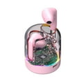 thumbnail image 3 of Bluetooth Headset True Wireless Semi-In-Ear Moving Lights Model Transparent Pink, 3 of 9