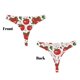 thumbnail image 3 of Balery Hand Drawn Tomatoes Tangas de Algodón para Mujer con Estampado – Ropa Interior Sexy, Transpirable, G-string-4X-Large, 3 of 6