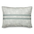 thumbnail image 2 of Creative Products Blue Coral Blue Stripe on White 20 x 14 Spun Poly Pillow, 2 of 3