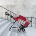thumbnail image 5 of Hand Truck Dolly – Stair Climbing Cart, Stair Climber Cart 460 Lb Capacity All Terrain Stair Dolly Heavy Duty with Telescoping Handle and 6+2 Wheels (Black) Hand Truck Climbing Rope, 5 of 9