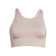 thumbnail image 3 of Avia Women’s Medium Support Seamless High Neck Strappy Back Sports Bra, 3 of 3