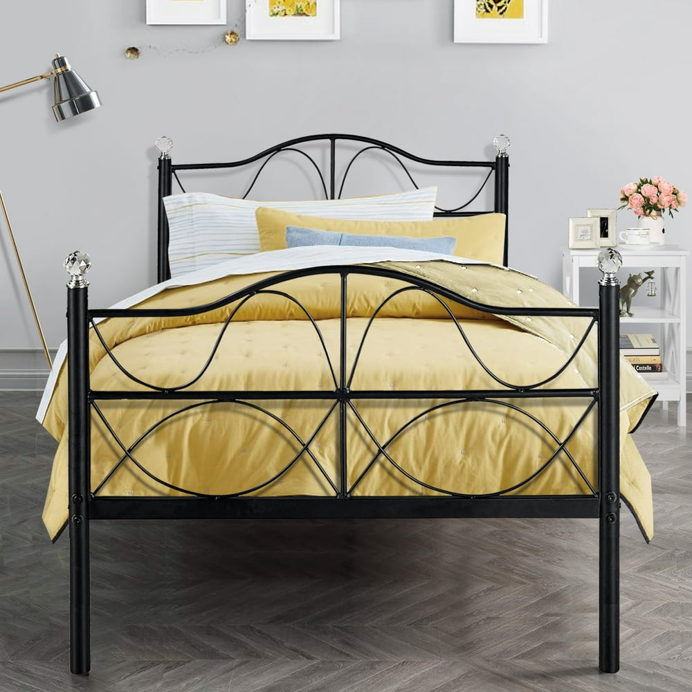 bed frame black double