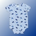 thumbnail image 6 of Spaceships - Baby Boy 2-Piece Clothing Set | Onesie Bodysuit or T-shirt with matching Sweatpants | Short Sleeve | Cotton | Baby Shower Gift | 0-36 months, 6 of 6