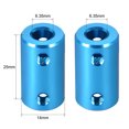 thumbnail image 3 of Acoplador de eje flexible 6.35mm a 6.35mm L25xD14 acoplador rígido para motor paso a paso, 3 of 3