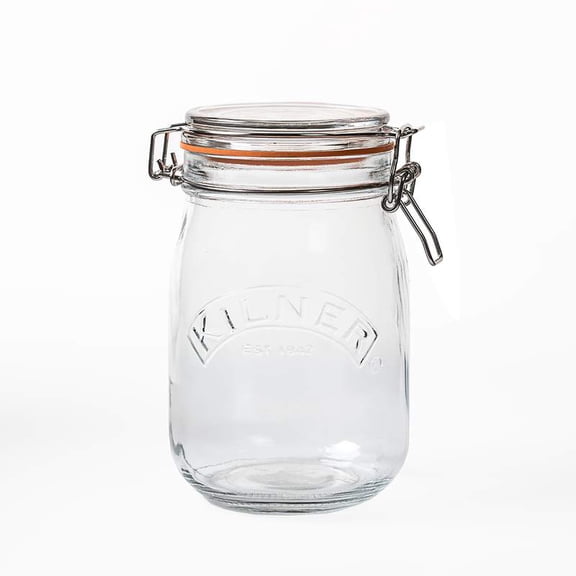 Kilner Round Cliptop Jar 1 Ltr