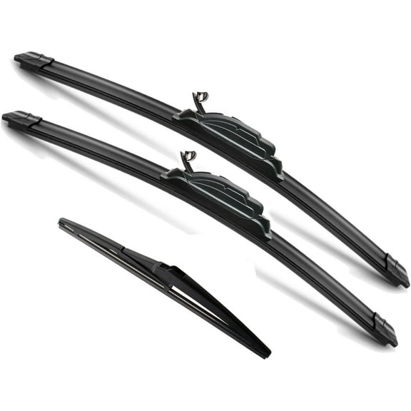 3Pcs for Mitsubishi Outlander Sport Windshield Wiper Blades 2011-2019 2020 2021 2022 2023 2024, Original Equipment Automotive Replacement My Car- 24"/21"/10" (Set of 3)