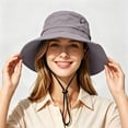 thumbnail image 2 of Womens Sun Hat Fisherman'S Hat Summer Outdoor Sun Hat Folding Waterproof Hiking Hat, 2 of 9