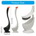 thumbnail image 5 of Space Saving Toilet Brush Plunger set Ergonomic for Small Bathroom Storage, 5 of 20