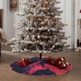 thumbnail image 4 of Lukts Rock Skull Guitarist Print Color Life Christmas Tree Skirt, Winter Holiday Tree Mat Decoration ,Can be Used as A Shawl-30", 4 of 6