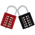 thumbnail image 3 of Luggage Combination Locks Manual Combination Lock For Family Doors Outdoor Doors Warehouse Doors Zinc Alloy 2Pcs, 3 of 5