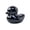 C, variant on YAOMOBB Adorable Duck Ornament Cute Duck Ornament Stone Positive Healing Energy Colorful Hand carved Figurine Desktop Shape