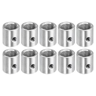 10pcs M10 Dental Tube Fine Tooth Fittings - Hollow Screw Connectors For Lamps & Lighting