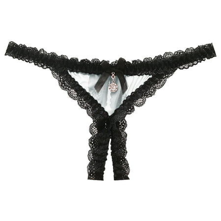 (2-Pack) Puawkoer Women sy Lace Underpants New Set Panties Lowy Women Hot Exotic Waist Briefs Underwear Push Moss Maternity Robe Up for