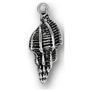 Sterling Silver Conch or Concha Sea Shell Charm Item #117