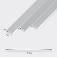 thumbnail image 2 of Select Peel and Stick Metal Edge for Hexagon Tiles (Brushed Nickel,10 Piece), 2 of 5